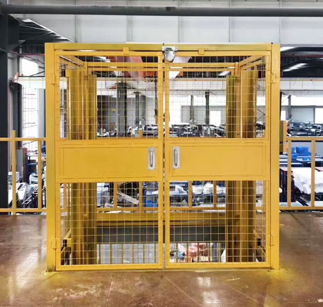 辽源智能导轨式升降机亮相